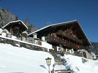 The Chalet la Chaumière in Winter