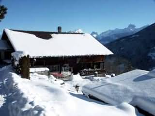 The Chalet l'Hermitage in Winter